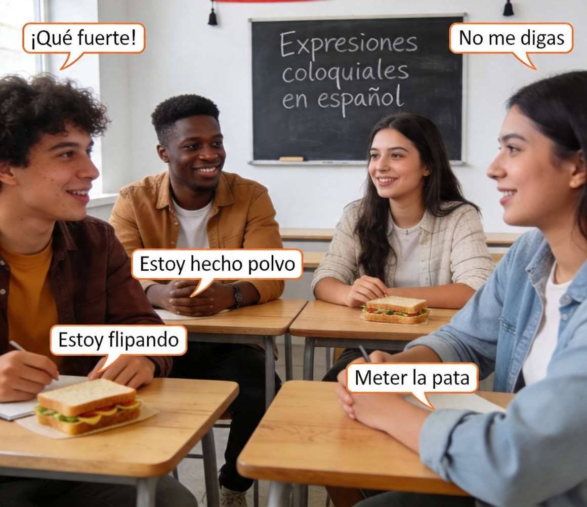 ▷ Expresiones coloquiales en Español【Guía estudiantes ELE】