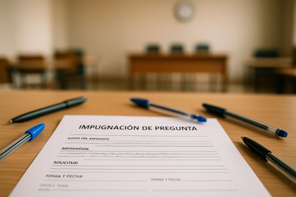 Cómo impugnar una pregunta de oposición: Guía paso a paso